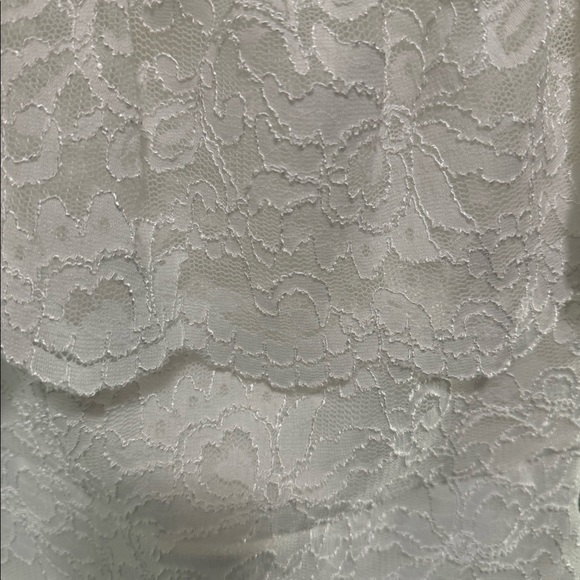 Windsor WHITE lace off the shoulder dress - Picture 6 of 6